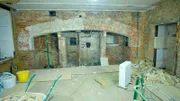 500 YEAR OLD ARCH IN TUDOR KITCHEN IN DORSET