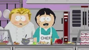 L-R: Eric als Gordon Ramsay, Randy