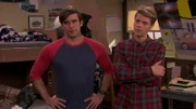 L-R: Captain Man / Ray Manchester (Cooper Barnes), Henry Hart (Jace Norman)