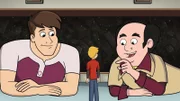 L-R: Ray / Captain Man, Henry / Kid Danger, Schwoz