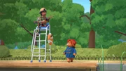 v.li.: Taylor, Paddington