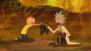 L-R: Morty, Rick