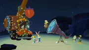 v.li.: Tweety, Lola Bunny, Bugs Bunny, Wile E. Coyote, Porky Pig, Daffy Duck