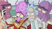 Prince Nebulon (2.v.l.), Rick (2.v.r.)