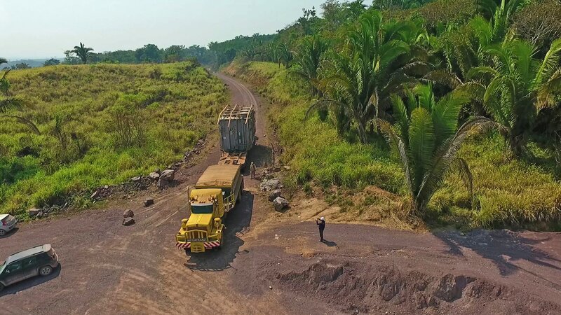 Schwertransport im Dschungel (D, 2017)