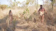 Michael and Jaclin walking.