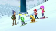 L-R: Jake, Rocky, Cali, Marshall, Rubble, Ryder, Katie