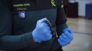 Grenzsoldat mit Schlagring