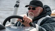 Vernon Adkison driving the Gold Ship.