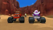L-R: Blaze, AJ, Skunk Bandit, Starla