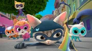 SUPERKITTIES - “The Great Yarn Caper” (Disney) BUDDY, SPARKS, GINNY, CAT BURGLAR, BITSY