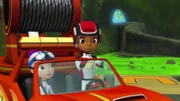 l-r: Gabby, AJ