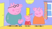 Peppa ist schon ganz schön groß. Doch einer ist noch größer: Gerald Giraffe aus der Spielgruppe.