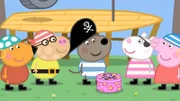 L-R: Freddy Fox, Pedro Pony, Danny Dog, Suzy Sheep, Peppa Pig