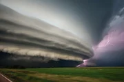 Sturm zieht über Land.