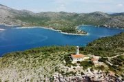 Leuchtturm auf dem Lastovo-Archipel