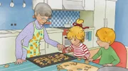 Conni und Jakob wollen Mama mit selbstgebackenen Plätzchen überraschen. Probieren ist natürlich erlaubt!