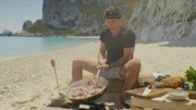 Gino D'Acampo kocht am Strand