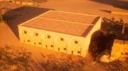 Dieses computergenerierte Bild zeigt gewölbte Galerien in der verlorenen Stadt der Pyramidenbauer auf dem Gizeh-Plateau in Kairo, Ägypten. (Windfall Films)