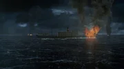 Die Yoshino Maru explodiert nach einem Torpedotreffer der USS Parche. (Pazifikflotte II Produktionen Productions Inc.)