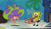 L-R: Patrick, SpongeBob