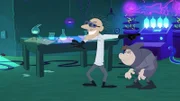 Dr. Frankenstein (l.)