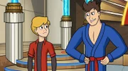 L-R: Henry / Kid Danger, Ray / Captain Man