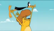 Daffy Duck (oben), Thes (unten)