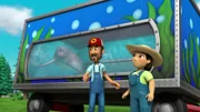 L-R: Mindy, Farmer Al, Farmer Yumi