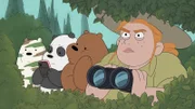v.li.: Ice Bear, Panda Bear, Grizzly Bear, Ranger Tabes