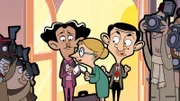 v.li.: The Great Eduardo, Irma Gobb, Mr. Bean