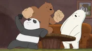 v.li.: Panda Bear, Grizzly Bear, Ice Bear