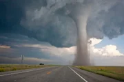 Gewitter und Windstürme ziehen über Oklahoma.