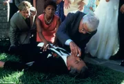 (v.l.n.r.) Dr. Jesse Travis (Charlie Schlatter); Amanda Bentley-Livingston (Victoria Rowell); Dr. Mark Sloan (Dick Van Dyke); Wayde Garrett (Patrick Duffy)