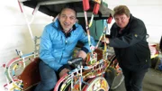 Trödelprofi Mauro Corradino und Ute