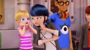 L-R: Rose Lavillant, Marinette Dupain-Cheng, Nino Lahiffe