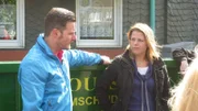 Lagebesprechung: v.li. Andreas Bierschock (Moderator) und Christina Kamphausen
