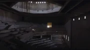 Der Bau des Palästinensischen Parlaments in Abu Dis wurde 1996 begonnen.