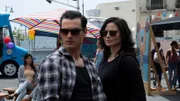 Sam Foster (Michael Malarkey) und Karen Beach (Katrina Law)