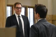 Pictured L-R: Dr. Jason Bull  (Michael Weatherly) and Benny Colón (Freddy Rodríguez)