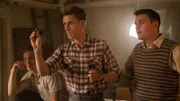 Peter Rømer (Mikkel Hilgart) und Bjørn Toft (Jesper Groth)
