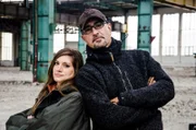 L-R: Cyndie Allemann, Alex Wesselsky