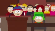 Vorne, l-r: Stan, Kyle