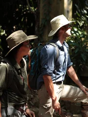 Die Gastgeber Jessica und Phil in Airao Velho in Brasilien.