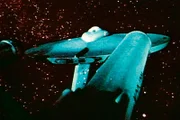 U.S.S Enterprise in space
