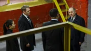 L-R: Alina Park, Donald Ressler, Harold Cooper und Raymond 'Red' Reddington.