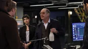 L-R: Donald Ressler (Diego Klattenhoff), Weecha Xiu (Diany Rodriguez) und Raymond 'Red' Reddington (James Spader)
