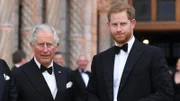 Prinz Charles und Prinz Harry bei der Weltpremiere von „Our Planet“ im Natural History Museum in London. Foto vom 4. April 2019.