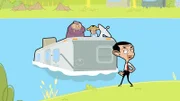 v.li.: Mrs. Wicket, Miss Wince, Mr. Bean