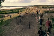Deichbau ist von je her Ausdruck des ewigen Kampfes der Nordseebewohner gegen die stürmischen Fluten der See.